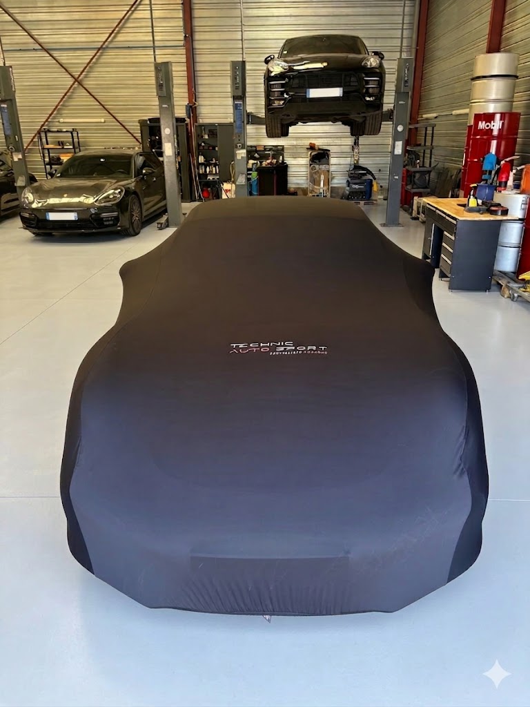 Porsche Panamera dans l'atelier